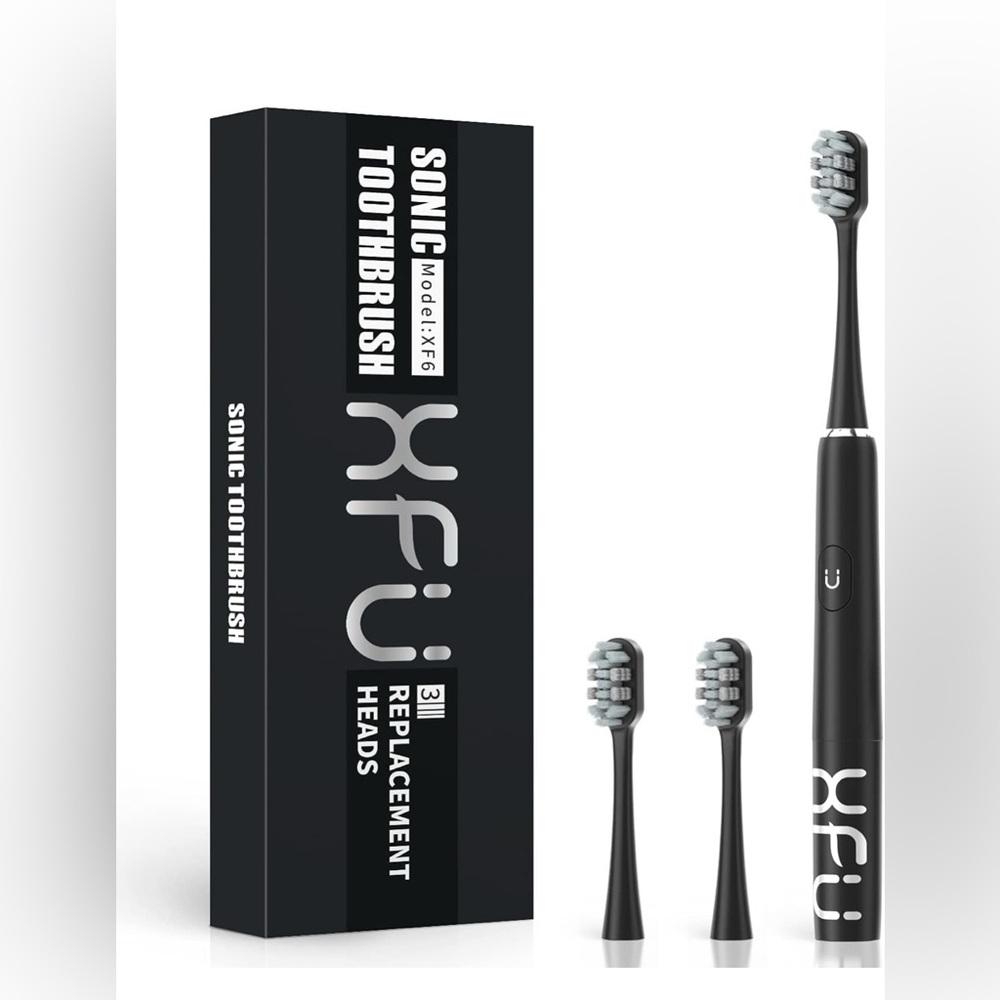 Xfu Sonic Toothbrush with Replacement Heads